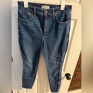 Madewell Curvy High Rise Skinny Jean